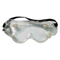 Очки с клапанной вентиляцией, закрытые, прозрачные, ПВХ, "MAXIMUM" МХ8870 оптом