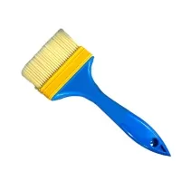 Кисть малярная плоская 100 мм, 4", нейлоновый ворс 45 мм, пластиковая рукоять, "MAXIMUM"